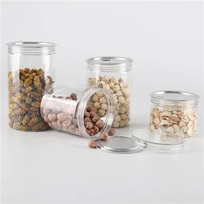 Prozirna plastična limenka