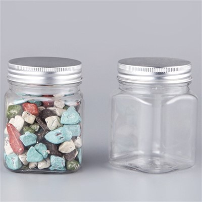 Plastični prozirni kvadratni kontejner